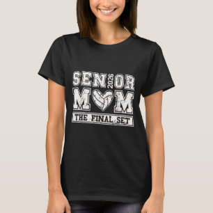 Camiseta Arte Gráfico de la Clase de Mamá Senior de Voleibo