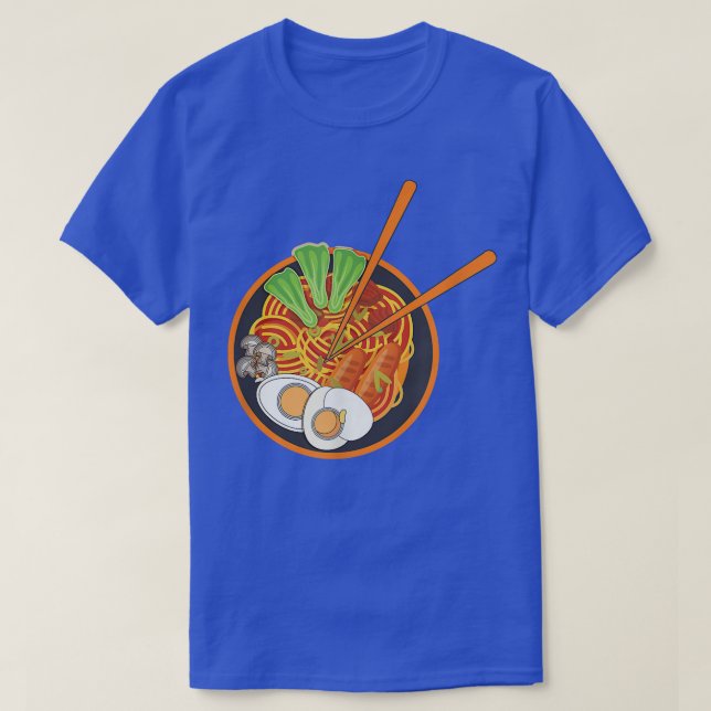 Camiseta Arte Gráfico De Ramen Noodles Bowl Para Todos Los  (Diseño del anverso)
