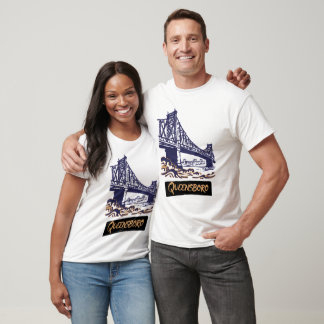 Camiseta Arte Gráfico del Puente Queensboro