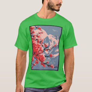 Camiseta Arte gráfico estilo anime japonés