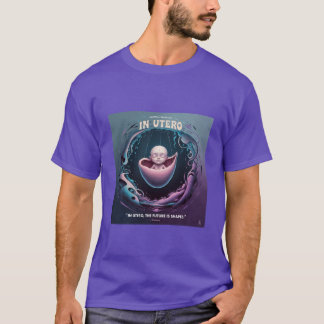 Camiseta Arte gráfico intrauterino Tee Shirt