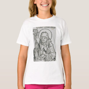 Camiseta Arte gráfico sagrado celta de Santa Columba de Ion