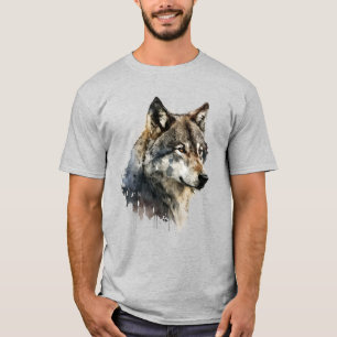 Camiseta Arte gráfico Wolf: Lobos animales Fan Art