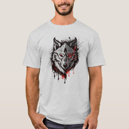 Camiseta Arte gráfico Wolf: Lobos animales Fan Art