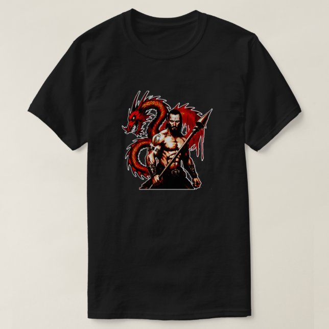 Camiseta Arte Guerrero (Diseño del anverso)