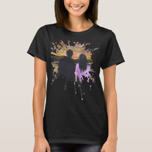 Camiseta Arte Hecho a Mano – Atardecer Juntos