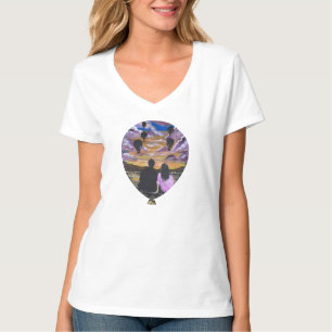 Camiseta Arte Hecho a Mano – Atardecer Juntos