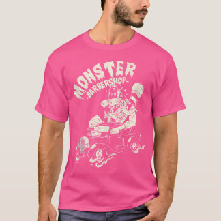 Camiseta Arte Horror - Móster de Ratfink - Psychobi