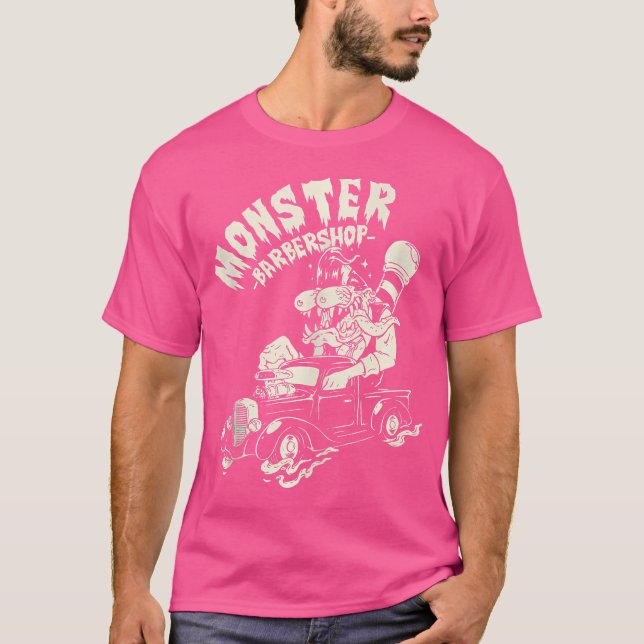 Camiseta Arte Horror - Móster de Ratfink - Psychobi (Anverso)