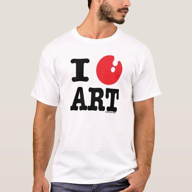Camiseta Arte I (del corazón) (Anverso)