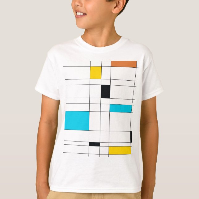 Camiseta Arte ilustracion colorido, fresco, moderno (Anverso)