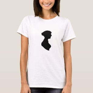 Camiseta Arte independiente de Silhouette, mujer de regenci