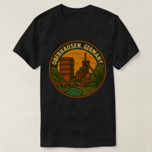 Camiseta Arte industrial Oberhausen Alemania