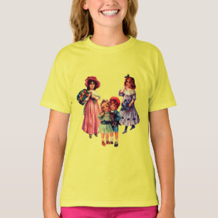 Camiseta Arte infantil victoriano