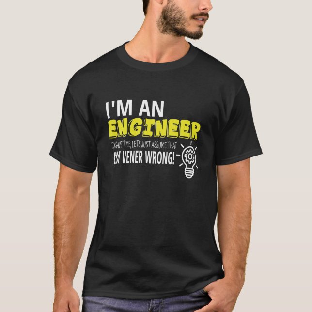 Camiseta Arte Ingeniero Para Hombres Humor Mujeres Ingenier (Anverso)