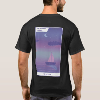 Camiseta Arte inspirado en el Cinco de Espadas invertido Ta