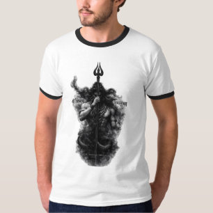 Camiseta Arte intenso de Lord Shiva Trishul Om Namah Shivay