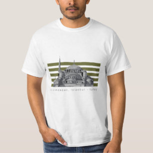Camiseta Arte islámico de la Mezquita Azul