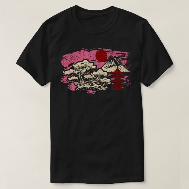 Camiseta Arte japonés (Diseño del anverso)