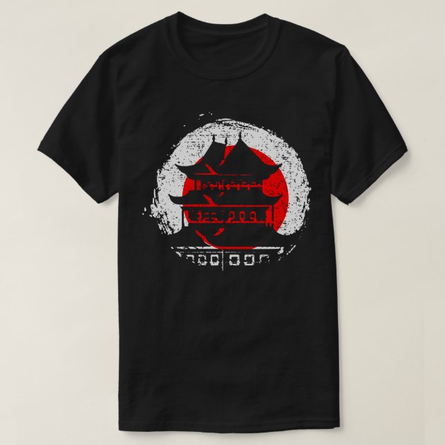 Camiseta Arte japonés 3 (Diseño del anverso)