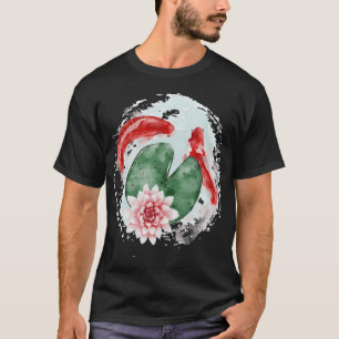 Camiseta Arte japonés de carpas