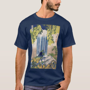 Camiseta Arte japonés de la Cascada de Hokusai del siglo XI