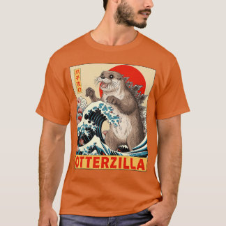 Camiseta Arte Japonés de Nutria Regalos Divertidos para Ama