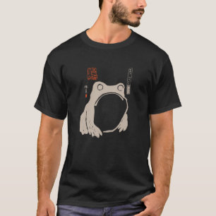 Camiseta Arte Japonés de Rana Pintura Vintage Sumi-e a Tint
