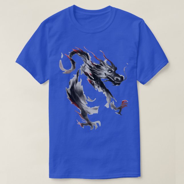 Camiseta Arte japonés Dragon 518 de Japón (Diseño del anverso)