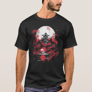 Camiseta Arte japonés Nihonga pintura tradicional japonesa