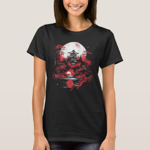 Camiseta Arte japonés Nihonga pintura tradicional japonesa
