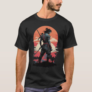 Camiseta Arte Japonés Ninja Anime Estilo Samurai