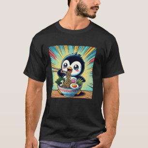 Camiseta Arte Japonés Pop Vida Silvestre Amante De Fideos P