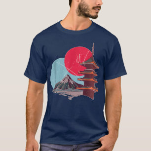 Camiseta Arte japonés retro
