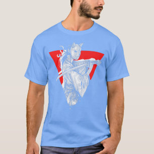 Camiseta Arte japonés Samurai se desmorona Japón Guerra Nin