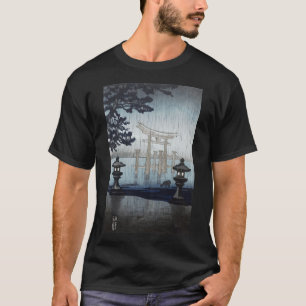 Camiseta Arte Japonés Ukiyoe Seto Mar Interior Tsuchiya Koi