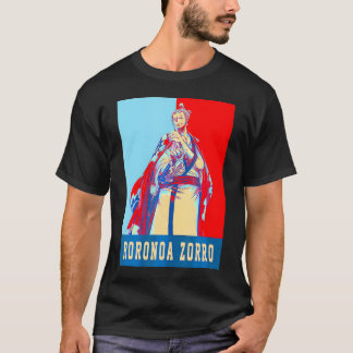 Camiseta Arte japonés Zoro Anime