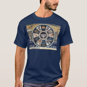 Camiseta Arte judío gráfico para el hebreo israelí 12 de