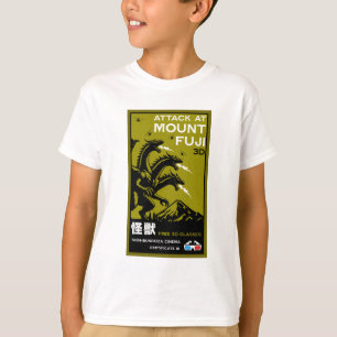 Camiseta Arte kaiju japonés