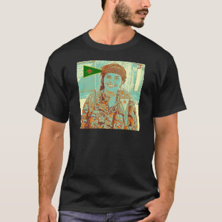 Camiseta Arte kurdo del combatiente 2 de YPJ