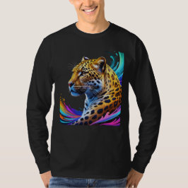 Camiseta Arte leopardo
