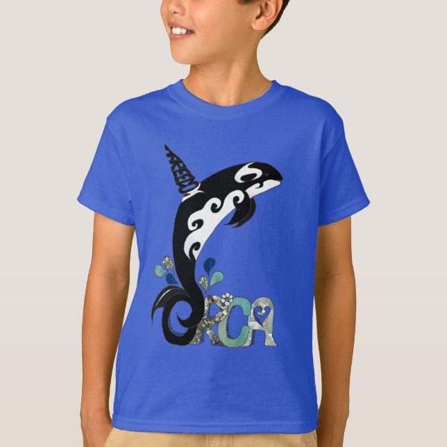 Camiseta Arte Libertad Orca (Anverso)