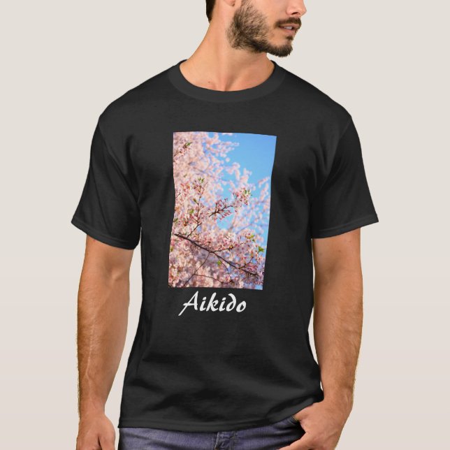 Camiseta Arte marcial japonés del Aikido (Anverso)