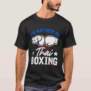 Camiseta Arte Marcial Muay Thai Kickboxing Comt Deportes Bo