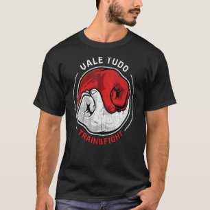 Camiseta Arte Marcial Vale Tudo Retro Tren de lucha Yin Yan