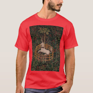Camiseta Arte medieval de animales de unicornio