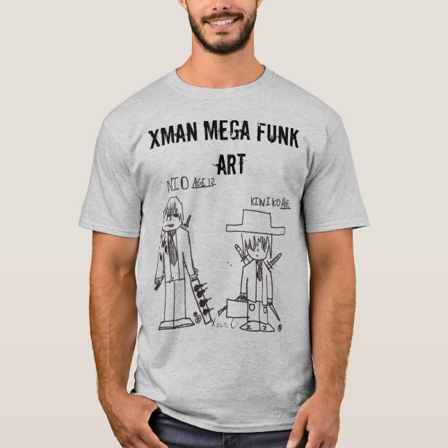 Camiseta Arte mega del miedo de Xman (Anverso)