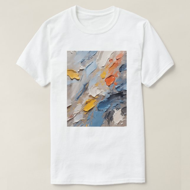 Camiseta Arte minimalista moderno (Diseño del anverso)
