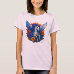 Camiseta Arte mítico de fantasía pegasus