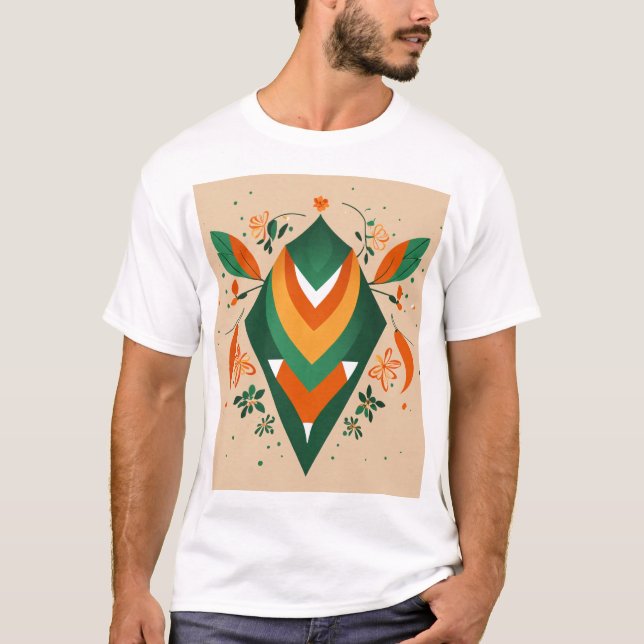 Camiseta arte moderno (Anverso)